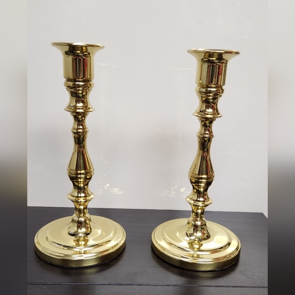 baldwin Accents Baldwin Brass Candlestick Pair Poshmark